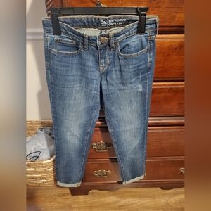 Gap Women's Blue Boyfriend Jean. Size 0 Excellent Cond